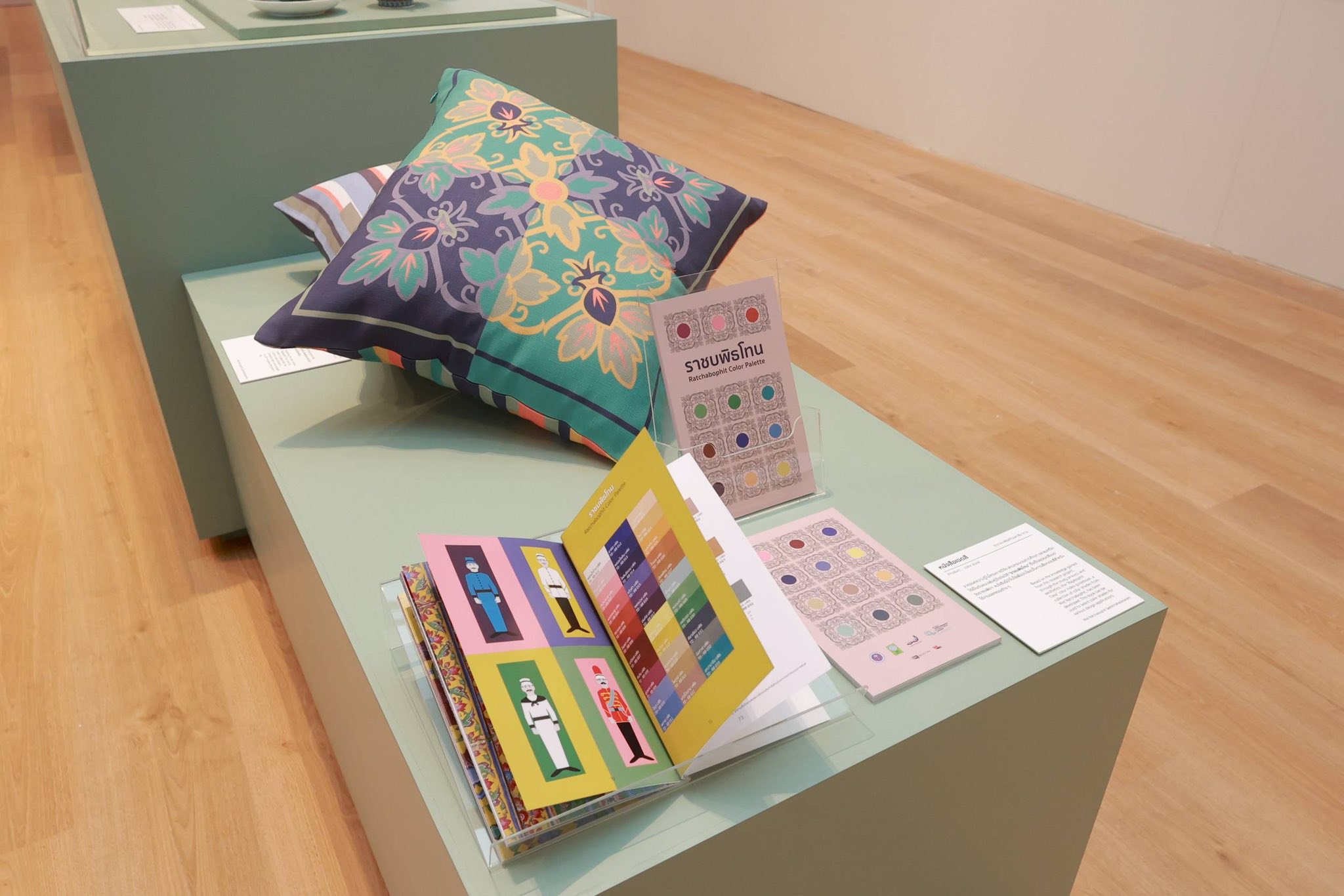 ผลงานออกแบบภายในนิทรรศการ